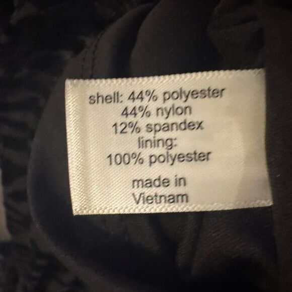 Lane Bryant Women’s Black Zebra Burnout Bodycon Mock Neck Dress Size 18 - Picture 6 of 10